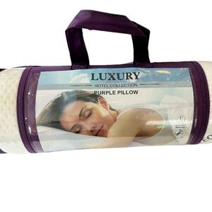 Luxury Hotel Collections Purple Pillow